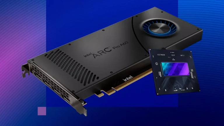 Intel Unveils Arc Pro A60 and A60M GPUs