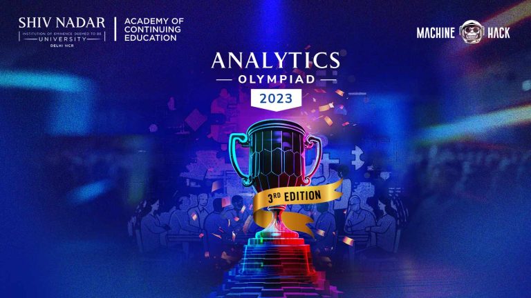 Shiv Nadar Institution of Eminence, Delhi-NCR launches Analytics Olympiad 3.0 for Data Science Professionals